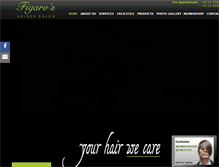 Tablet Screenshot of figarossalon.in